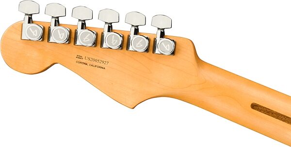 Fender American Ultra Luxe Stratocaster Electric Guitar, Maple Fingerboard (with Case), Action Position Back