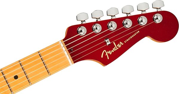 Fender American Ultra Luxe Stratocaster Electric Guitar, Maple Fingerboard (with Case), Action Position Back