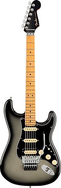 Fender American Ultra Luxe Stratocaster FR HSS Electric Guitar (with Case), Action Position Back