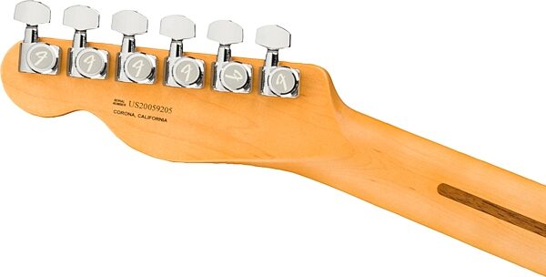Fender American Ultra Luxe Telecaster Electric Guitar (with Case), Action Position Back