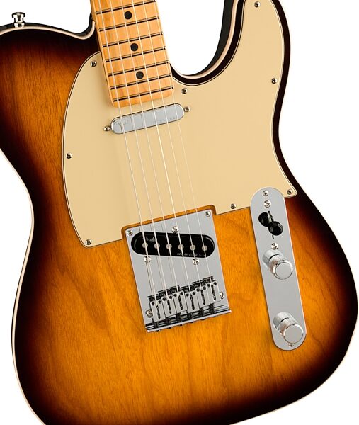 Fender American Ultra Luxe Telecaster Electric Guitar (with Case), Action Position Back
