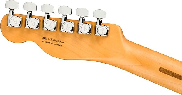 Fender American Ultra Luxe Telecaster Electric Guitar (with Case), Action Position Back