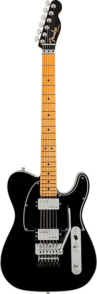 Fender American Ultra Luxe Telecaster FR HH Electric Guitar (with Case), Action Position Back