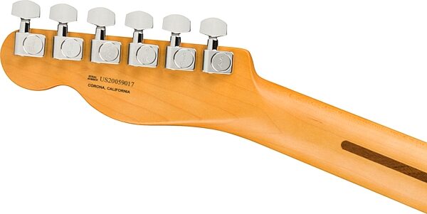 Fender American Ultra Luxe Telecaster FR HH Electric Guitar (with Case), Action Position Back