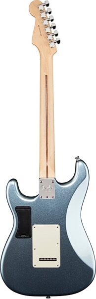 Fender American Deluxe Strat Plus Electric Guitar (with Case), Ice Blue Metallic - Back