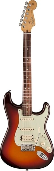 Fender American Deluxe Stratocaster Plus HSS Electric Guitar (with Case), Mystic 3-Tone Sunburst