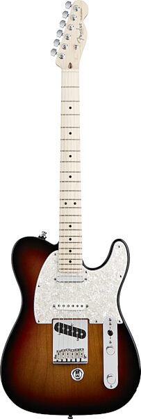 Fender American Nashville B-Bender Telecaster Electric Guitar with Case, 3-Color Sunburst