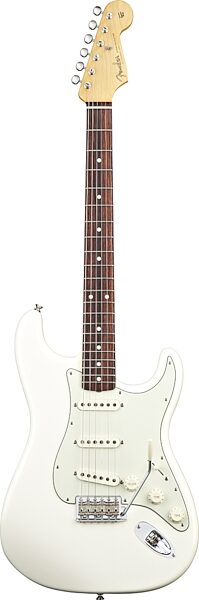Fender John Mayer Signature Stratocaster Electric Guitar (with Case), Olympic White