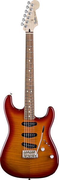 Fender Standard Strat FMT Electric Guitar, Cherry Sunburst