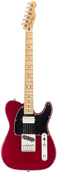 Fender Road Worn Player Telecaster Electric Guitar (Maple Fretboard, with Gig Bag), Candy Apple Red