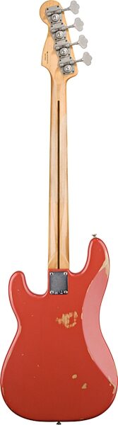 Fender Road Worn '50s Precision Electric Bass (with Gig Bag), Fiesta Red Back