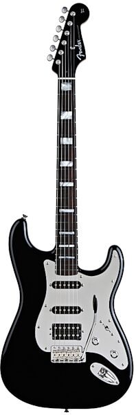 Fender Big Block Stratocaster Electric Guitar (with Gig Bag), Black