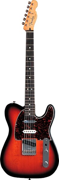 Fender Nashville Telecaster Electric Guitar (Rosewood with Gig Bag), Brown Sunburst