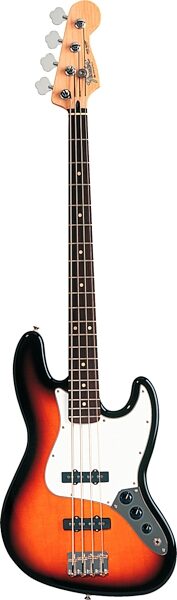 Fender Standard Jazz Electric Bass (Rosewood), 3-Color Sunburst