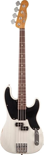 Fender Mike Dirnt Roadworn Precision Electric Bass, Maple Fingerboard (with Case), Main
