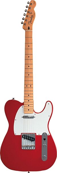 Fender James Burton Standard Telecaster Electric Guitar with Gig Bag, Candy Apple Red