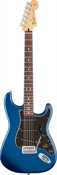 Fender Standard Stratocaster Satin Electric Guitar, with Rosewood Fingerboard, Ocean Blue Candy