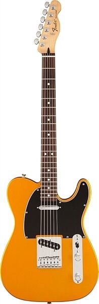 Fender Standard Telecaster Satin Electric Guitar, with Rosewood Fingerboard, Blaze Gold