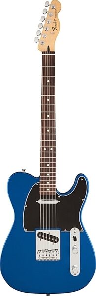 Fender Standard Telecaster Satin Electric Guitar, with Rosewood Fingerboard, Ocean Blue Candy