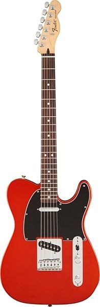 Fender Standard Telecaster Satin Electric Guitar, with Rosewood Fingerboard, Flame Orange