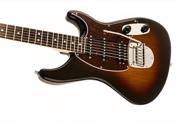 Fender Sergio Vallin Signature Electric Guitar, Rosewood Fingerboard (with Gig Bag), Sunburst Angle