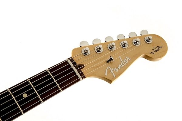 Fender Sergio Vallin Signature Electric Guitar, Rosewood Fingerboard (with Gig Bag), Sunburst Headstock Front