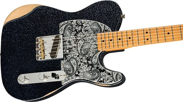 Fender Brad Paisley Road Worn Esquire Electric Guitar (with Gig Bag), Action Position Back