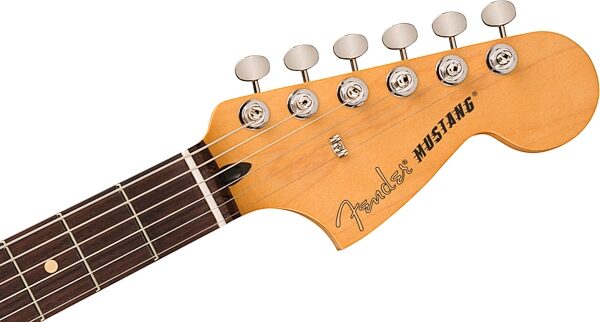 Fender Player II Mustang Electric Guitar, with Rosewood Fingerboard, Aquatone Blue, Action Position Back