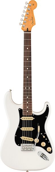 Fender Player II Stratocaster Electric Guitar, with Rosewood Fingerboard, Polar White, Action Position Back
