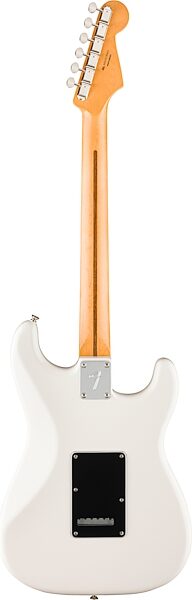 Fender Player II Stratocaster Electric Guitar, Left-Handed (with Rosewood Fingerboard), Polar White, Action Position Back