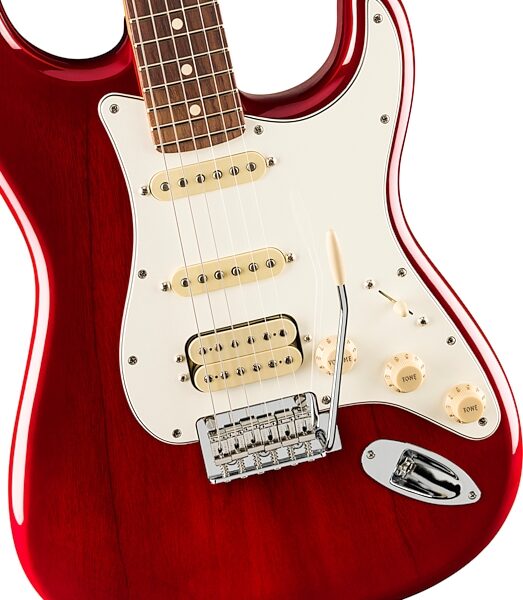 Fender Player II Stratocaster HSS Chambered Mahogany Electric Guitar, New, Action Position Back
