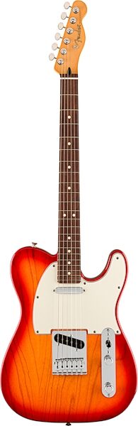 Fender Player II Telecaster Chambered Ash Electric Guitar, Aged Cherry Burst, Action Position Back