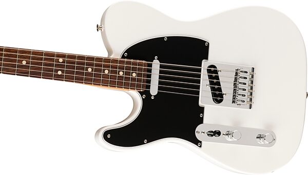 Fender Player II Telecaster Electric Guitar, Left-Handed (with Rosewood Fingerboard), Polar White, Action Position Back