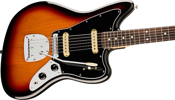 Fender Player II Jaguar Electric Guitar, with Rosewood Fingerboard, 3-Color Sunburst, Action Position Back