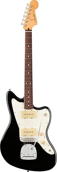 Fender Player II Jazzmaster Electric Guitar, with Rosewood Fingerboard, Black, Action Position Back