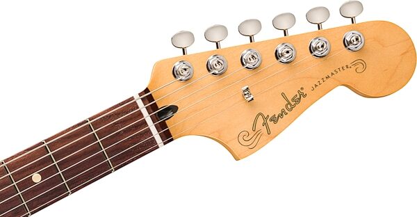 Fender Player II Jazzmaster Electric Guitar, with Rosewood Fingerboard, Black, Action Position Back