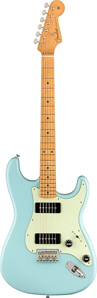 Fender Noventa Stratocaster Electric Guitar (with Gig Bag), Action Position Back
