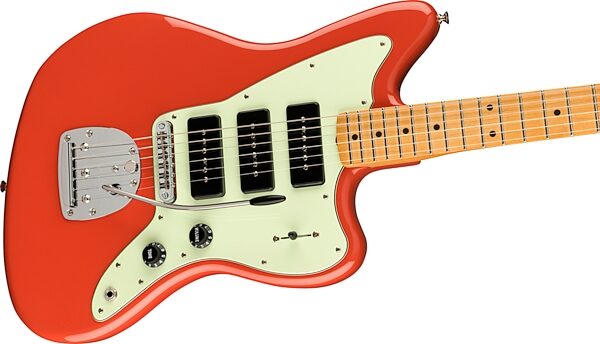 Fender Noventa Jazzmaster Electric Guitar (with Gig Bag), Action Position Back