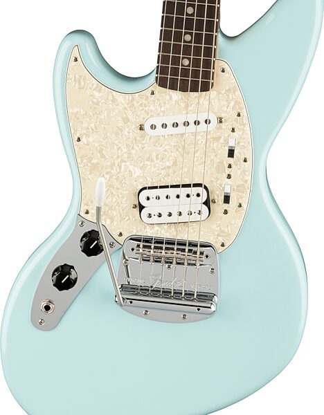 Fender Kurt Cobain Jag-Stang Electric Guitar, Left-Handed (with Gig Bag), Action Position Back