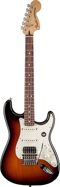 Fender Fishman TriplePlay Stratocaster HSS Electric Guitar (with Gig Bag), 3-Tone Sunburst