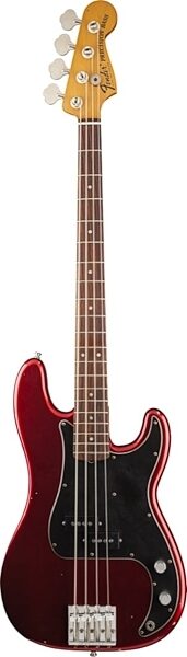 Fender Nate Mendel Precision Electric Bass (with Gig Bag), Rosewood Fingerboard, Candy Apple Red
