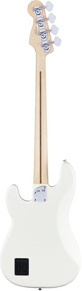 Fender Deluxe Active Special Precision Electric Bass, Rosewood Fingerboard (with Gig Bag), Olympic White Back