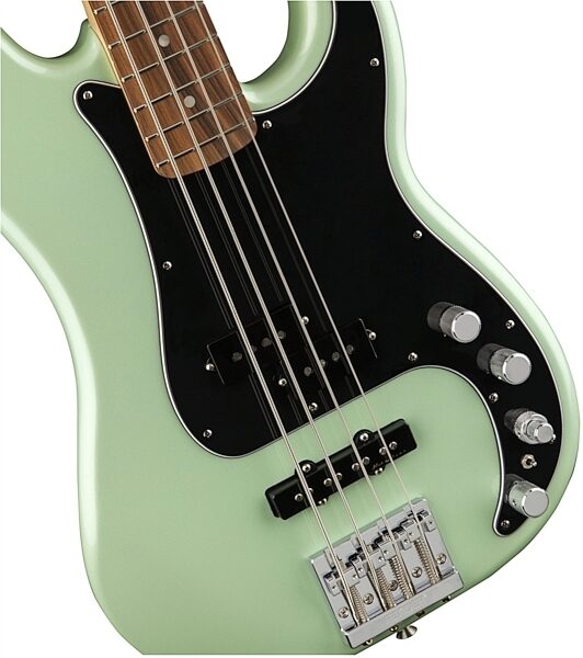 Fender Deluxe Active Precision Special PF Electric Bass (with Gig Bag), View