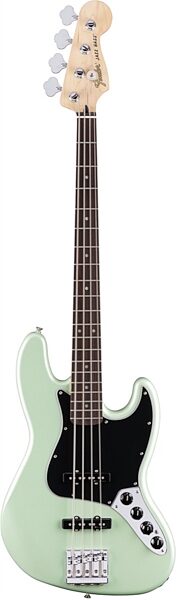 Fender Deluxe Active Jazz Electric Bass (Rosewood, with Gig Bag), Surf Pearl