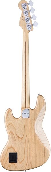 Fender Deluxe Active Jazz Electric Bass (Maple, with Gig Bag), Natural Ash Back