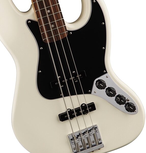 Fender Deluxe Active Jazz Pau Ferro Electric Bass (with Gig Bag), Alt