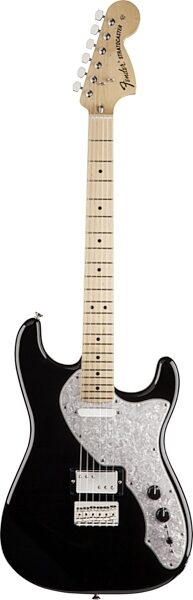 Fender Pawn Shop '70s Stratocaster Deluxe Electric Guitar, with Gig Bag, Black