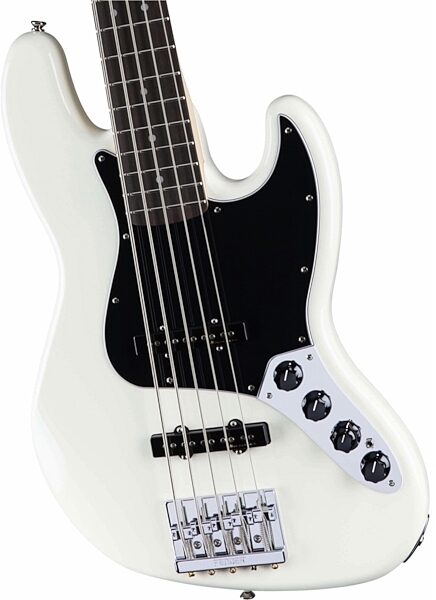 Fender Deluxe Active Jazz Bass V Pau Ferro Electric Bass, 5-String (with Gig Bag), View