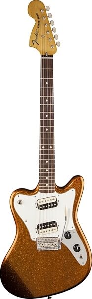 Fender Pawn Shop Super Sonic Electric Guitar, Rosewood Fingerboard with Gig Bag, Sunset Orange Flake