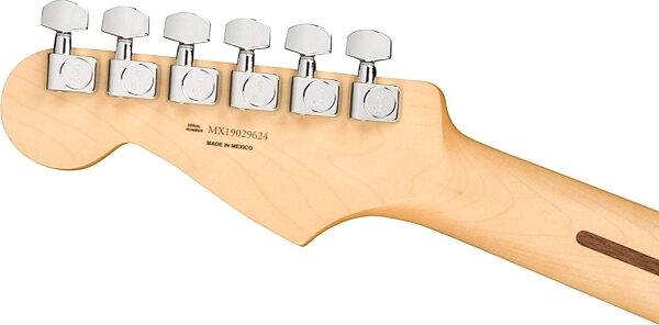 Fender Duo-Sonic Electric Guitar (Maple Fingerboard), Action Position Back